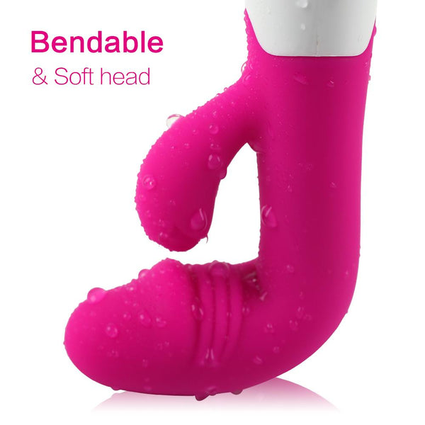 Multispeed Vibrator G-Spot Dildo Waterproof Rabbit Massager Female Adult Sex Toy