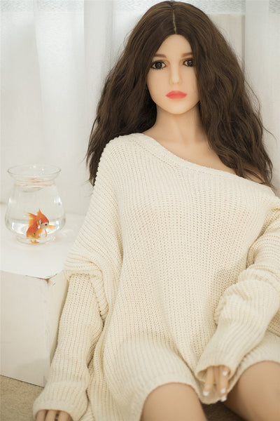 Natrual Skin Curvy Figure Beauty Caroline Silicone Doll For Male Toy