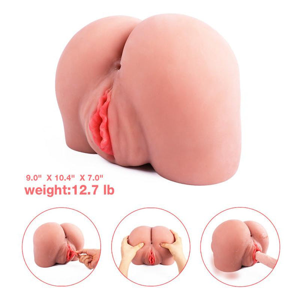 Realistic Ass and Vagina Male Masturbation Sex Toy For Men