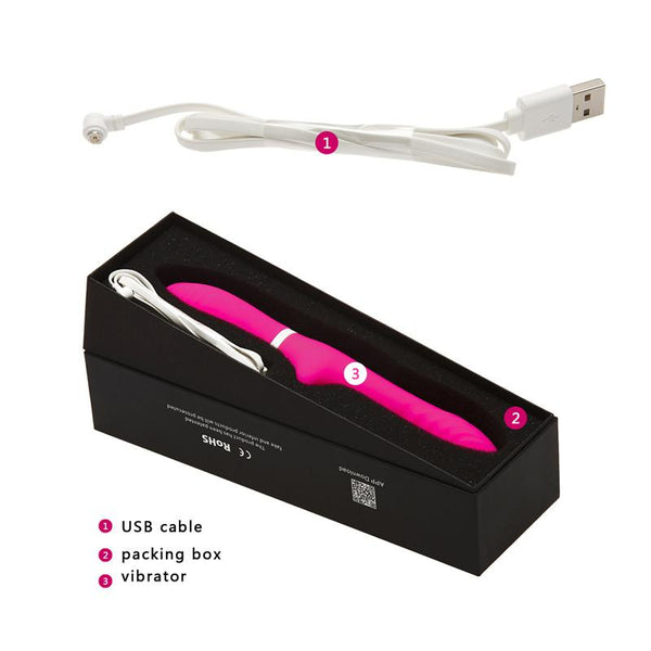Double Strong Vibration Red Vibrator for Woman